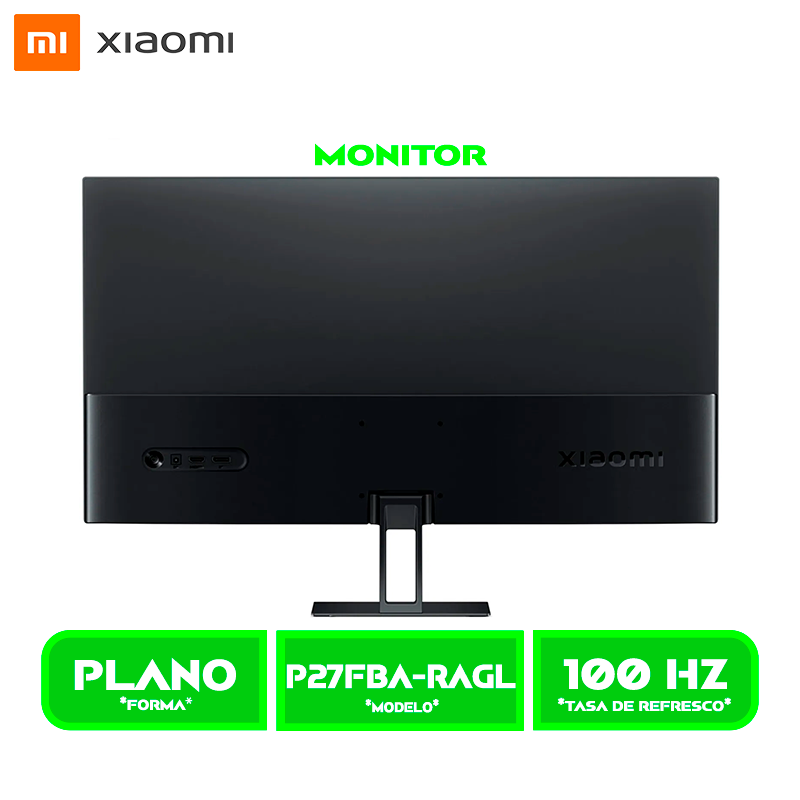MONITOR XIAOMI A27i 27" FHD 1920x1080/100HZ/6MS DP/ HDM