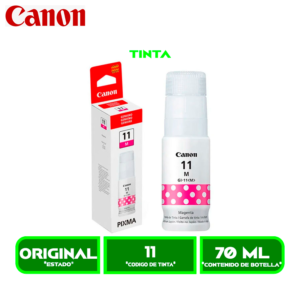 CANON 11 magenta TINTA CANON GI-11<M> MAGENTA (G2160/G3160/G4170)