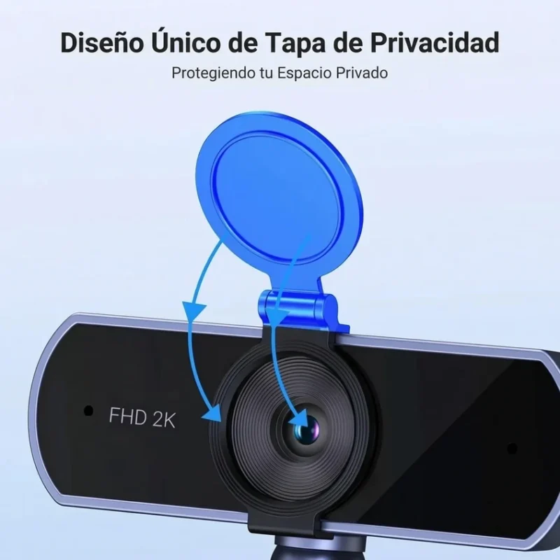 CAMARA UGREEN 2K FHD 30 FPS AUTOMATIC FOCUS (CM717)- 25442 BLACK