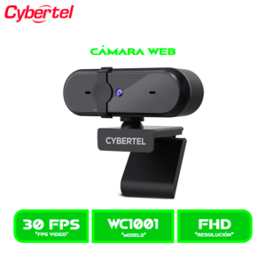 CAMARA WEB CYBERTEL HAMILTON CYB WC1001-FHD 1080P, C/MICROF USB