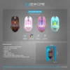 MOUSE ENKORE EKM107 LEVITRON BLACK USB