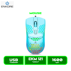 MOUSE ENKORE EKM121 GEOX BLUE USB