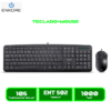 KIT TECLADO+MOUSE ENKORE ENT 502 FUSSION CABLEADO USB BLACK