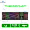 COMBO ENKORE BRAVIO ENT G1000-5 RAINBOW TECLADO MOUSE AURICULAR PARLANTE PAD MOUSE GAMER RGB