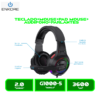 COMBO ENKORE BRAVIO ENT G1000-5 RAINBOW TECLADO MOUSE AURICULAR PARLANTE PAD MOUSE GAMER RGB
