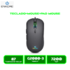 COMBO ENKORE FALCON BLACK ENT G2000-3 TECLADO+MOUSE+PAD MOUSE