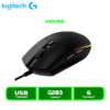 MOUSE LOGITECH G203 LIGHTSYNC OPTICAL 8000 DPI RGB BLACK (910-005790)
