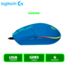MOUSE LOGITECH G203 LIGHTSYNC OPTICAL 8000 DPI RGB BLUE (910-005792)