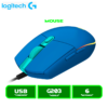 MOUSE LOGITECH G203 LIGHTSYNC OPTICAL 8000 DPI RGB BLUE (910-005792)