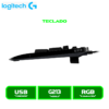 G213 3 TECLADO GAMER LOGITECH G213 PRODIGY, SEMI MECANICO, LED RGB (920-008084)