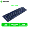 TECLADO HALION, ENIGMA (HA-KG912) , MECANICO, GAMER, RGB, ANTI-GHOSTING