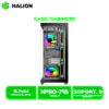 HPRO-745 1 CASE GAMER HALION FISH TANK HPRO-745 S/FUENTE ATX BLACK 6FAN RGB VIDRIO TEMPLADO