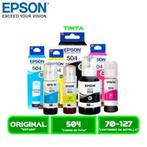 JUEGO COMPLETO 504 2 JUEGO COMPLETO DE TINTAS EPSON T504420 (504)
