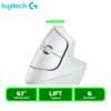 MOUSE LOGITECH LIFT VERTICAL ERGONOMICO WIRELESS, BT, WHITE (910-006469)