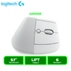 MOUSE LOGITECH LIFT VERTICAL ERGONOMICO WIRELESS, BT, WHITE (910-006469)