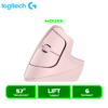 MOUSE LOGITECH LIFT VERTICAL ERGONOMICO WIRELESS BT/ ROSE (910-006472)