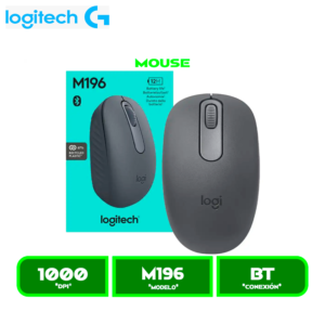 MOUSE LOGITECH M196 BLUETOOTH BLACK (910-007456)