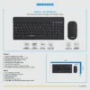 TECLADO+MOUSE MICRONICS SPIRIT 3 MIC WT800-3M WIRELESS, SMART TV