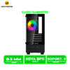 NOVA BP11 1 CASE GAMER DATAONE NOVA BP11 S/FUENTE, MICRO-ATX, 2 PANEL VIDRIO, X1 FAN, LED-RGB, BLACK