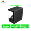NOVA BP11 3 CASE GAMER DATAONE NOVA BP11 S/FUENTE, MICRO-ATX, 2 PANEL VIDRIO, X1 FAN, LED-RGB, BLACK