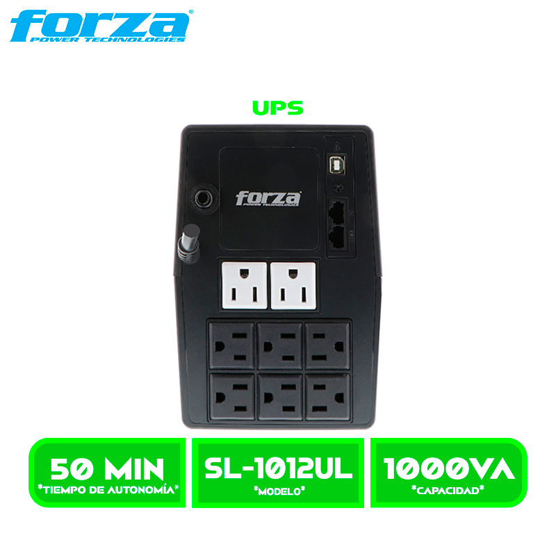 UPS FORZA SL-1012UL 1000VA/600W