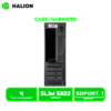 CASE HALION MINI SLIM S822 MATX 350W USB-C