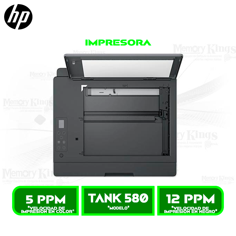 SMART TANK 580 1 IMPRESORA MULTIFUNCIONAL HP SMART TANK 580 WIRELESS