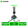 AUDIFONO HALION C/ MICROFONO T3 VERDE