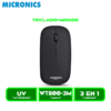 TECLADO+MOUSE MICRONICS SPIRIT 3 MIC WT800-3M WIRELESS, SMART TV
