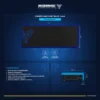 X940B 1 PAD MOUSE MICRONICS GAMER X940B PHOENIX BLACK