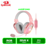 ZEUS X 1 AUDIFONO C/MICROFONO REDRAGON ZEUS X (H510P-RGB) RGB PINK/ROSADO
