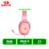 ZEUS X 2 AUDIFONO C/MICROFONO REDRAGON ZEUS X (H510P-RGB) RGB PINK/ROSADO