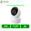 CS-H6c 1 CAMARA DE VIGILANCIA EZVIZ INTERIOR CS-H6C G1 (R220-1L3WFL) 3MP (2K) 360° BIDIRECCIONAL,VISION NOCTURNA, WIFI
