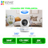 CS-H6c 2 CAMARA DE VIGILANCIA EZVIZ INTERIOR CS-H6C G1 (R220-1L3WFL) 3MP (2K) 360° BIDIRECCIONAL,VISION NOCTURNA, WIFI