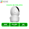 CS-H6c 4 CAMARA DE VIGILANCIA EZVIZ INTERIOR CS-H6C G1 (R220-1L3WFL) 3MP (2K) 360° BIDIRECCIONAL,VISION NOCTURNA, WIFI