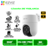 CÁMARA DE VIGILANCIA EZVIZ EXTERIOR SMART PAN-TILT CS-H8C PRO (R210-1R5WFL) 3K 5MP C/N IA 360° VISION NOCTURNA A COLOR AUTO ZOOM DUAL BAND WI-FI