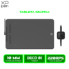 TABLETA GRÁFICA XP-PEN DECO 01 V3 10x6.25 USB-C BLACK Android Windows y MacOSN